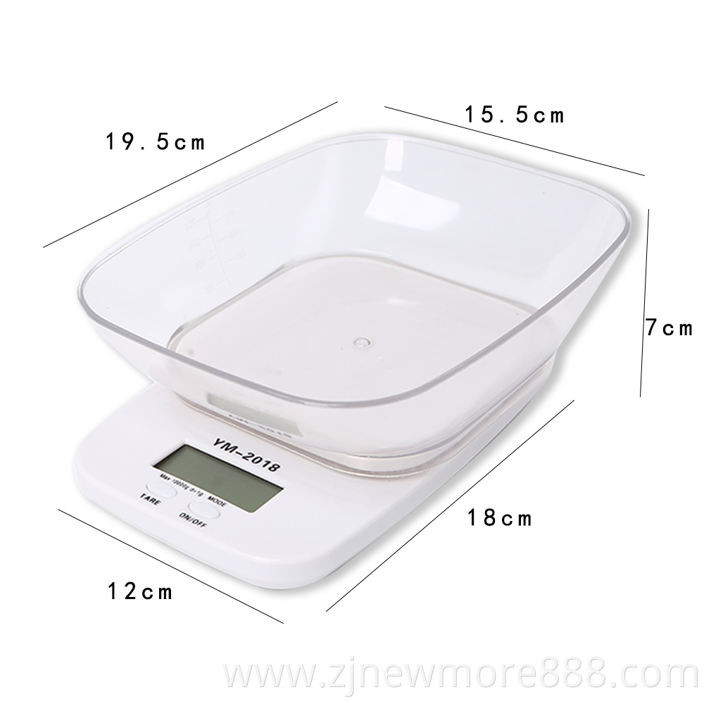 10kg Electronic Kitchen Scale With Scale Tray